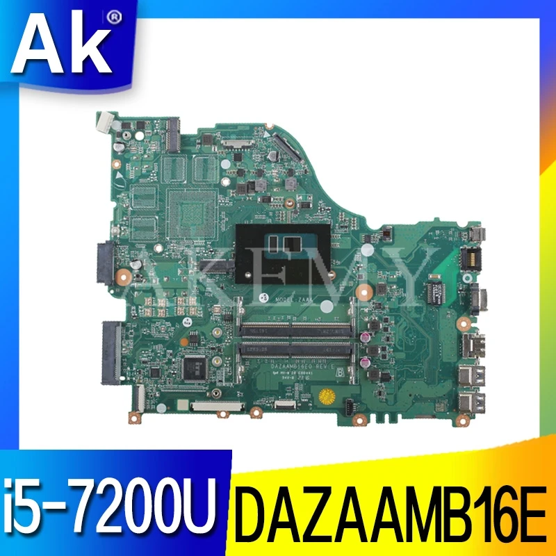 

Материнская плата для ноутбука Acer Aspire E5-575 2,5 ГГц ЦП DAZAAMB16E0 DDR4 NBGD311006 NB.GD311.006 100% проб. ОК