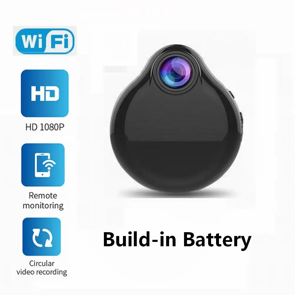 Мини-камера наблюдения с Wi-Fi Espion Невидимая камера безопасности видеорегистратор