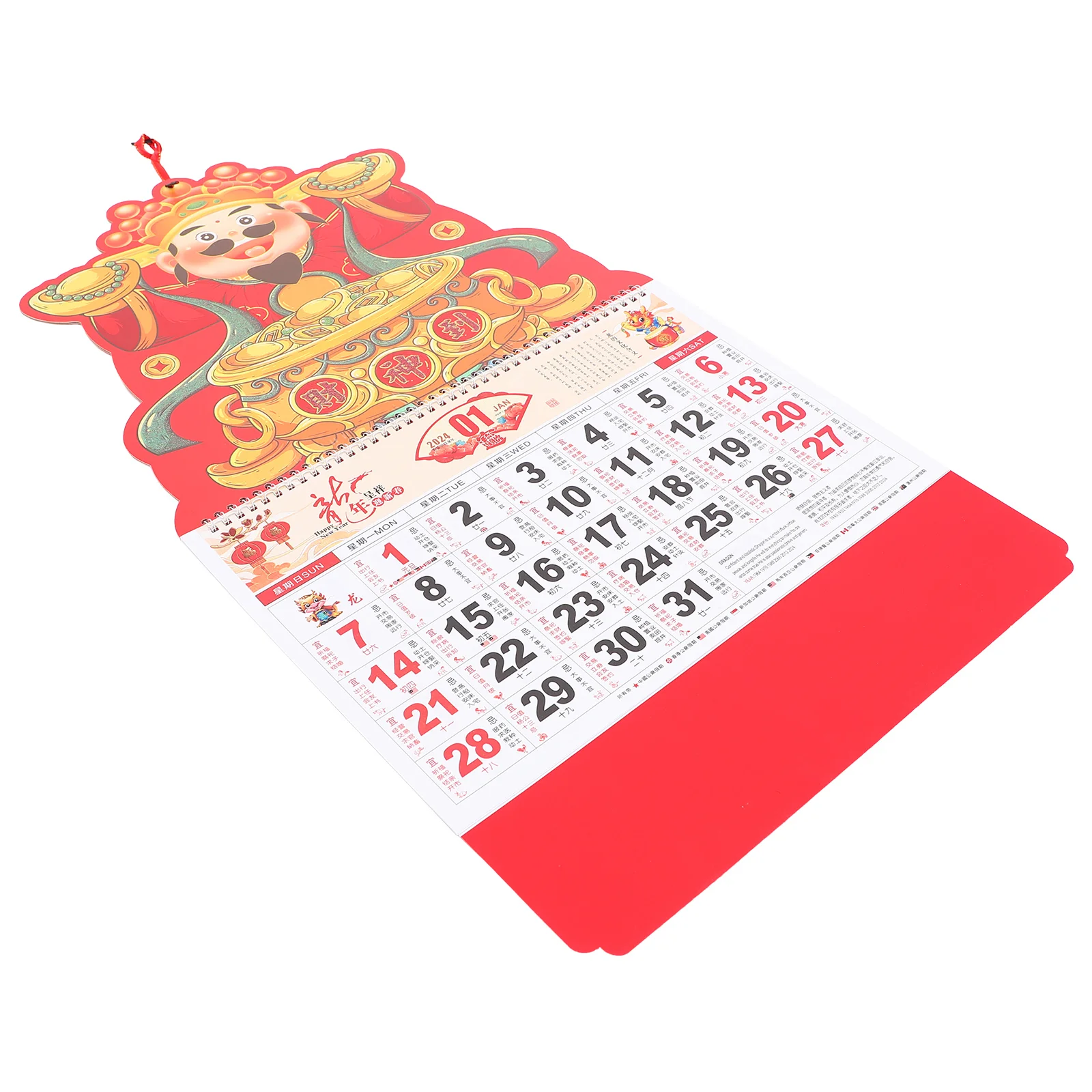 

Расписание стен, календарь, красная доска, для дома, офиса, ежемесячная, традиционная бумага, подвесные 2024 год, год