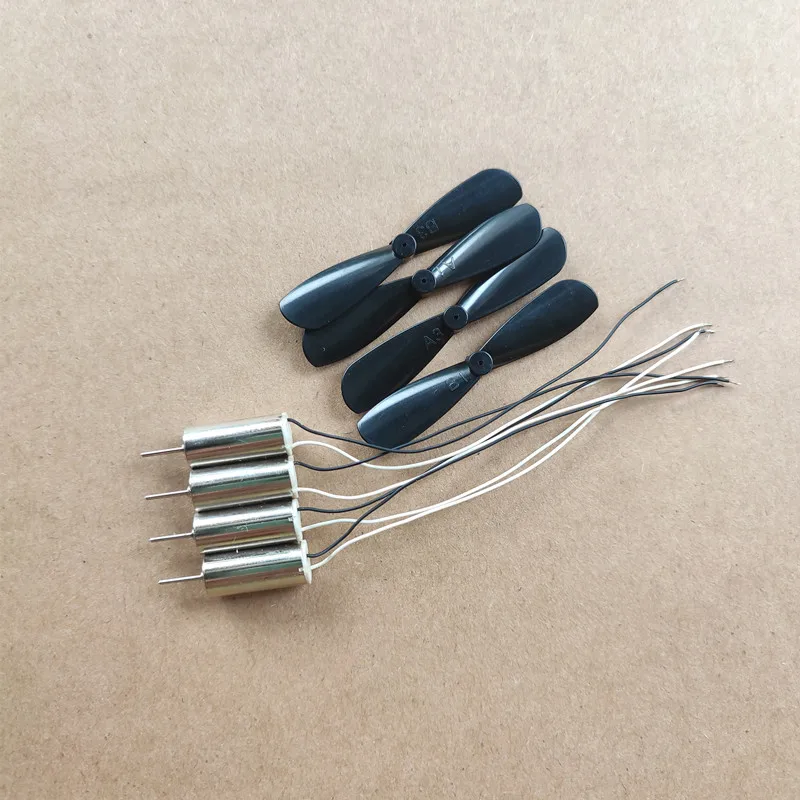 716 7*16 мм мотор без сердечника CW CCW 45 мм 4,5 см реквизит A B RC mini DIY вертолет коптер Квадрокоптер Дрон запасные части R/C аксессуары