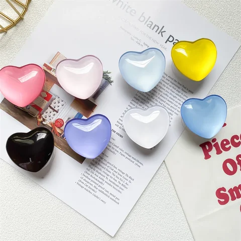 Ins Korea 3D стекло кристалл складной держатель для телефона Griptok для IPhone Samsung поддержка розетки карманная ручка Tok подставка кронштейн