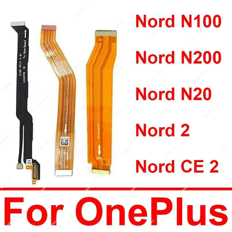 Гибкий кабель для материнской платы с ЖК-экраном для Oneplus Nord 2 Nord CE2 N20 N100 N200