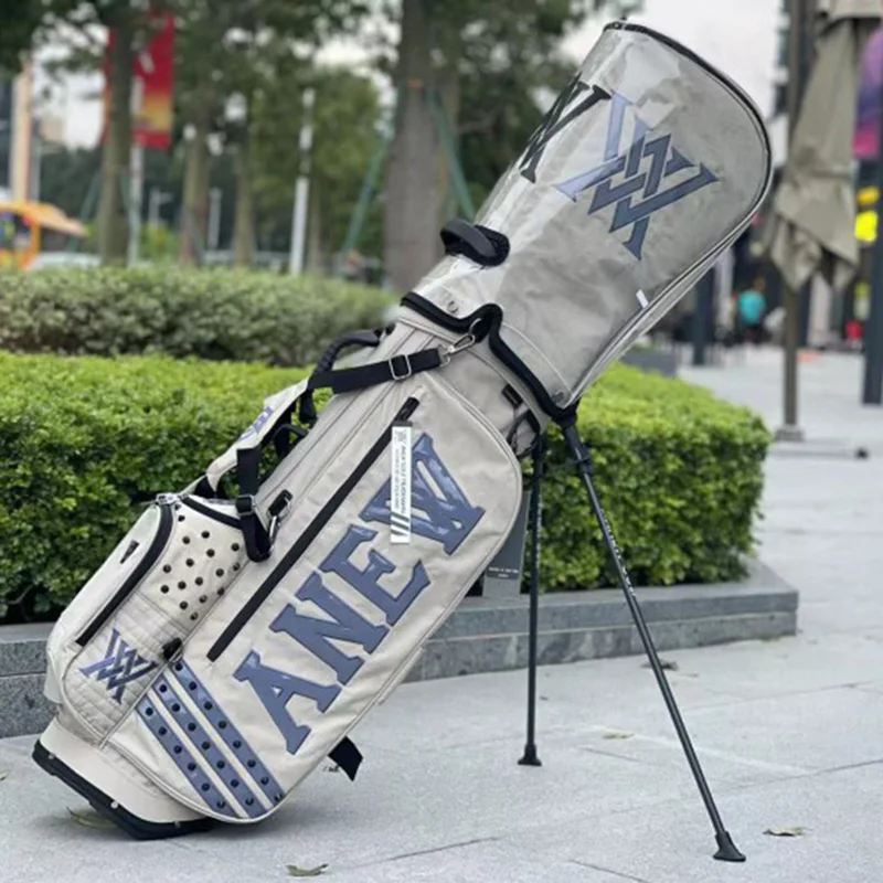 

ANEW Golf Bag Beige Gray Golf Stand Rack Bag ANEW Waterproof Package Men Female Lady Women Sport Golf Clubs Bag