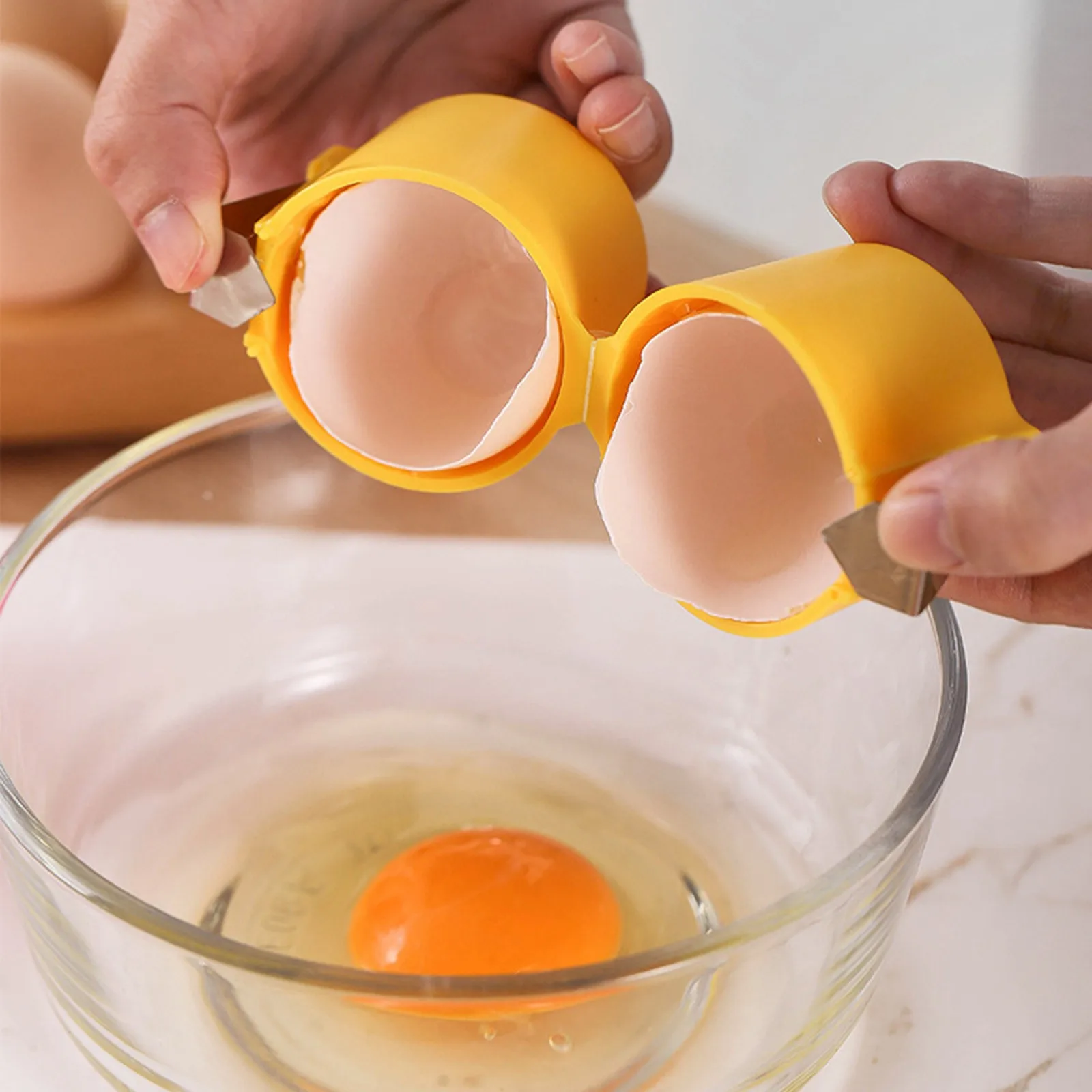 Egg Tool Eggs Separator Opener Handheld Kitchen Cutting Topper Cutter Remover