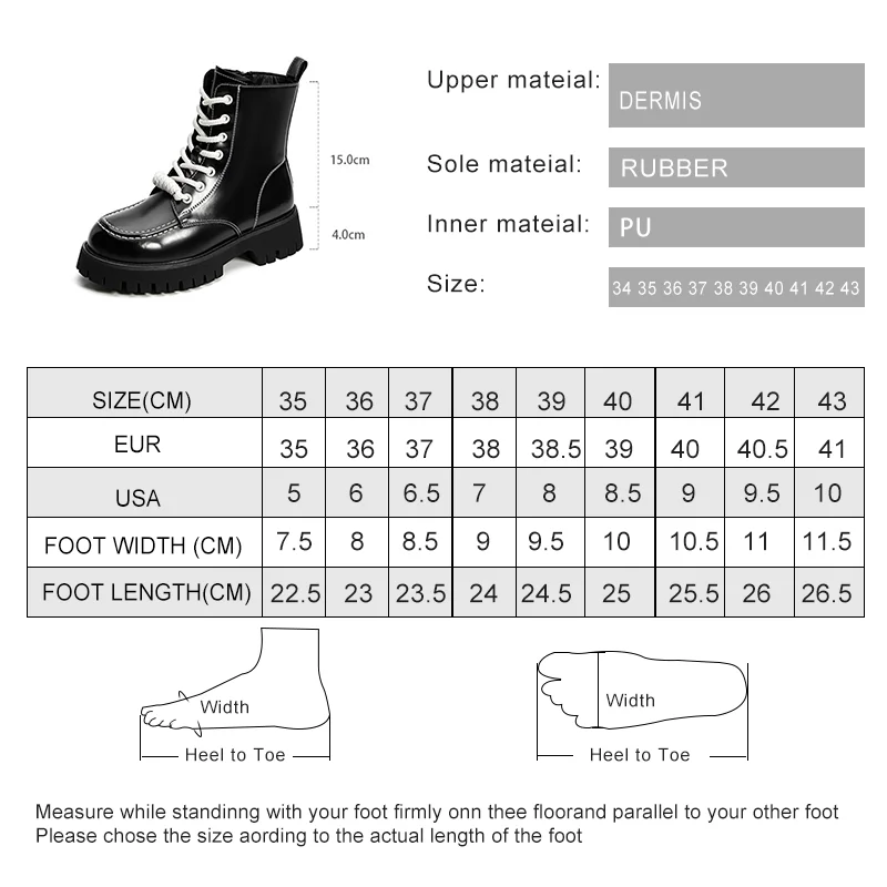 AIYUQI Women Marton Boots Genuine Leather 2023 Winter Laces British Style Women Ankle Boots Non-Slip Short Boots Women