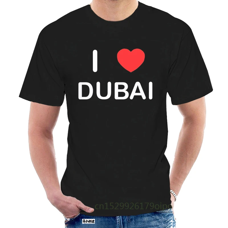 I Love Dubai-футболка 2525R | Мужская одежда