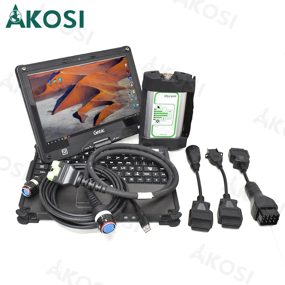 Фото Ноутбук Getac V110 для диагностического инструмента VOCOM 88890300 для грузовиков Renault/UD/Mack, экскаваторов, EURO6 V2.8 PTT Premium Tech Tool №1