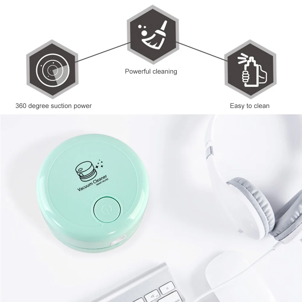 Настольный портативный мини-пылесос с клавиатурой для школы и офиса |