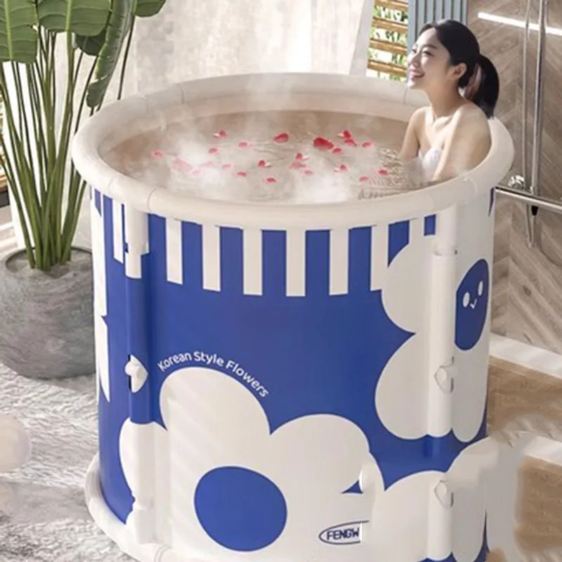 Sit миниатюрная быстрая пластиковая прочная ванная Складная Ванна для взрослых