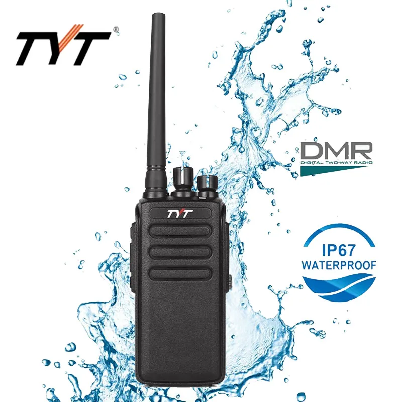 TYT MD-680 walkie talkie ip67 waterproof 10W walkie talkie long range Digital handheld walkie talkie
