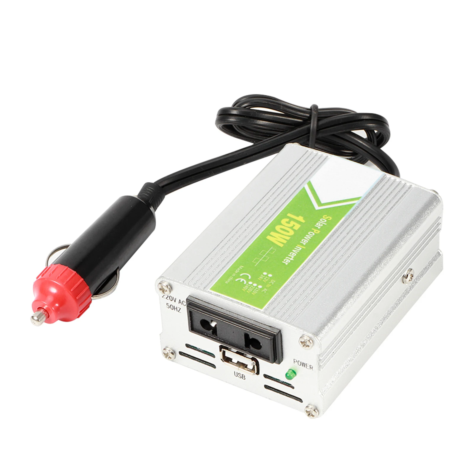 

Car Inverter DC12V to AC220V 150W Intelligent Multifunctional Power Converter