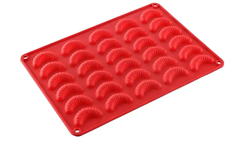 

Chocolate Molds portable Non-Stick chocolate mold reuseable Baking Pastry molds 30 cavity silicone cookies making mold for home