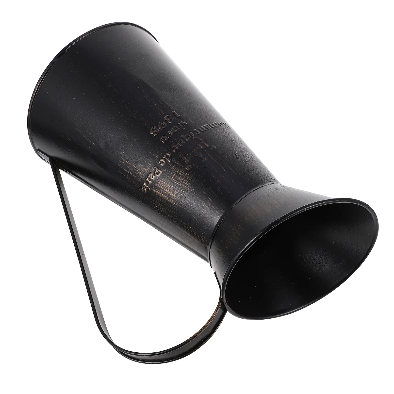 

Vase Flower Jug Metal Farmhouse Bucket Pitcher Shabby Decor Rustic Vases Galvanized Vintage Chic Can French Pot Bouquet