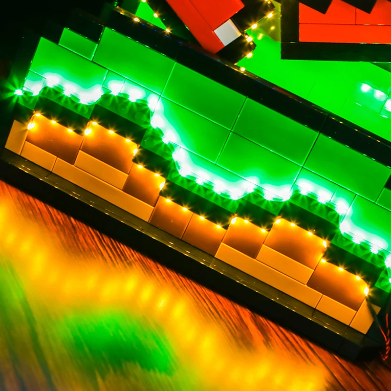 Набор светодиодных фонарей Vonado 5 В 71438 подходящий для Super Mario World: &amp Yoshi подарочный