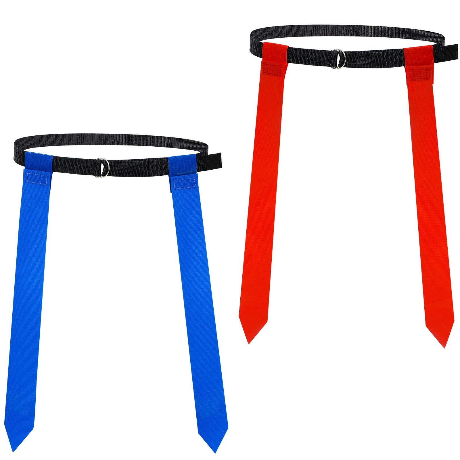 

10 Pcs Belt Football Belts Players Flag Adult Flags Outdoor Gear Youth Adjustable