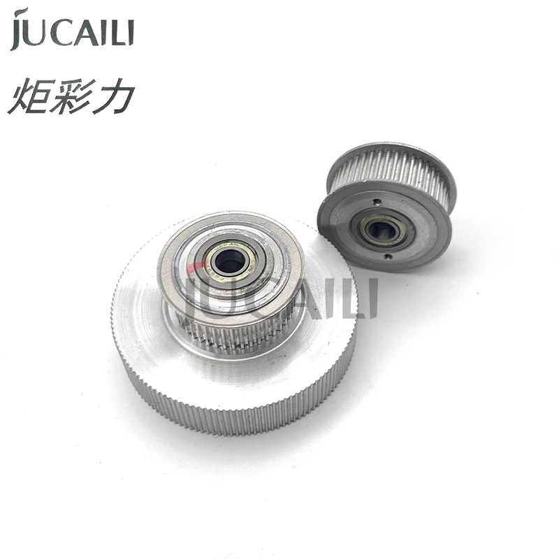Фото Шкив привода/драйвера для струйного принтера Jucaili для Mimaki JV3 JV22 JV33 TS3 CJV30, однорядный комплект шестерен. №2