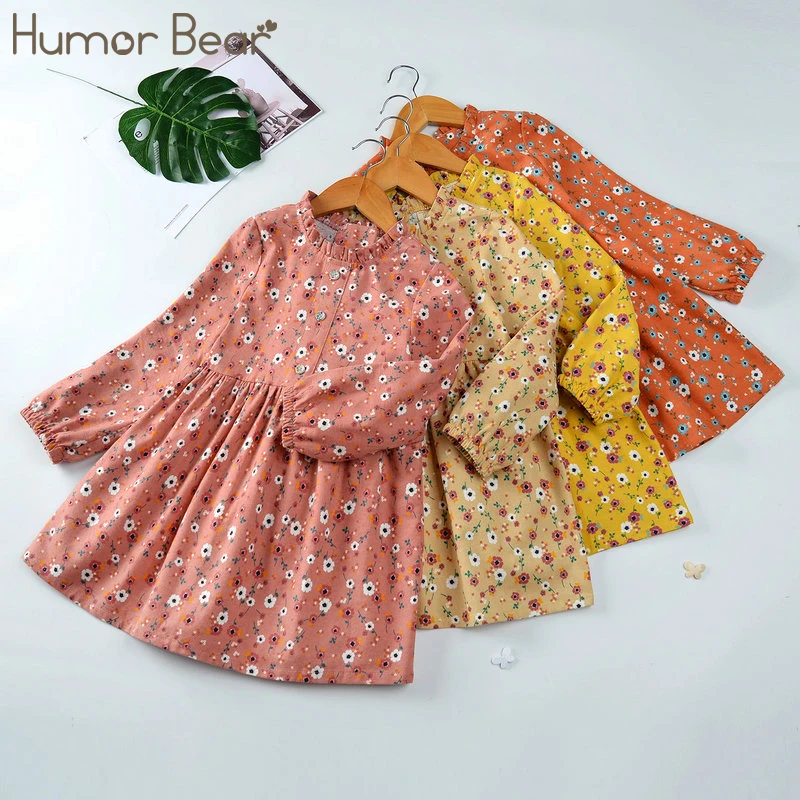 

Платье с длинным рукавом для девочек 3-7 лет