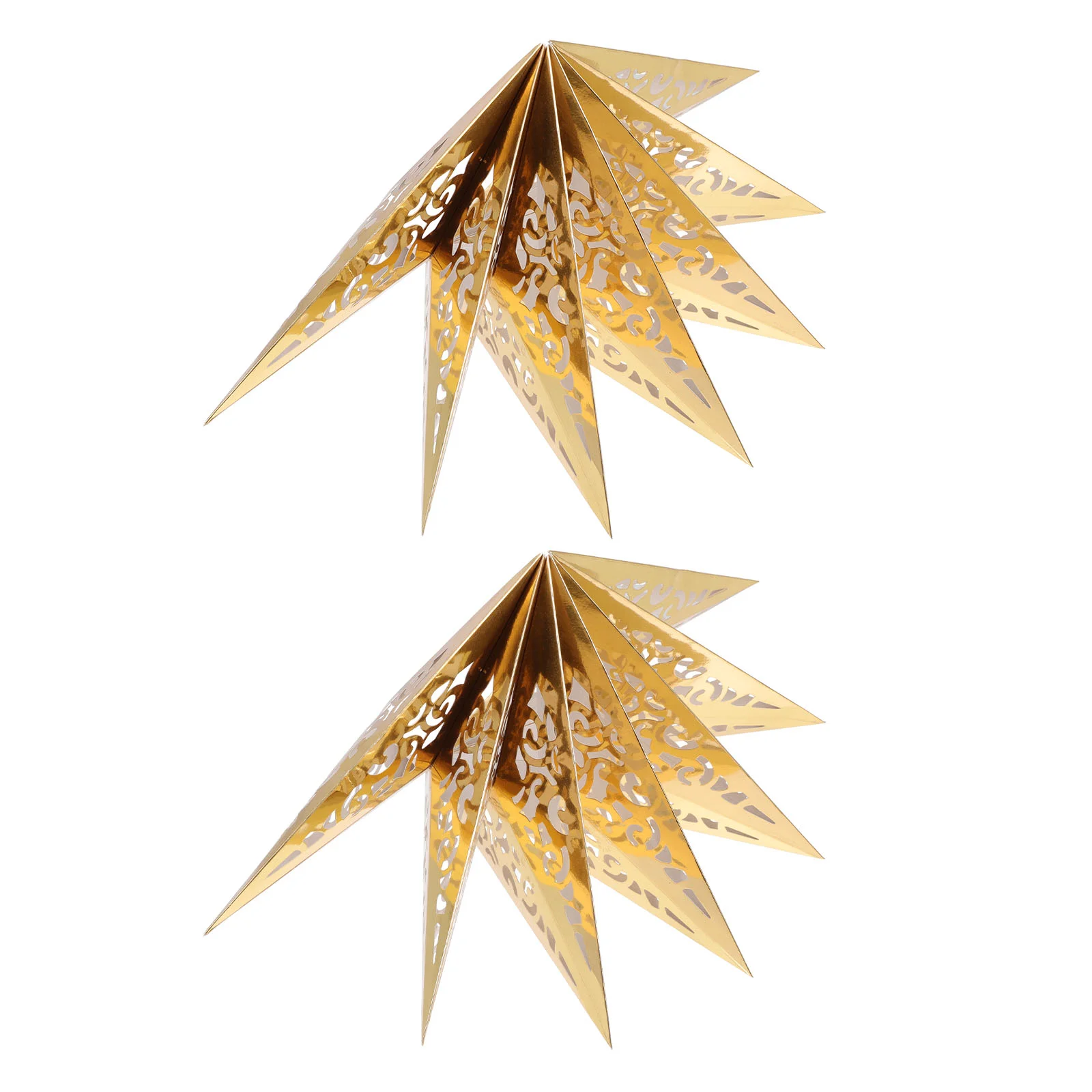 

Star Paper Lantern Lampshade Lamp Shade Hanging Stars Christmas Ornamentceiling 3D Lightpentagram Holiday Garlandhollow Lights