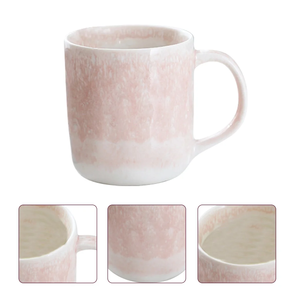 

Ceramic Coffee Cup with Handle Gradient Color Water Cup Beverage Cup Cup