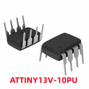 1PCS ATTINY13V-10PU ATTINY13V DIP8 New Microcontroller Chip