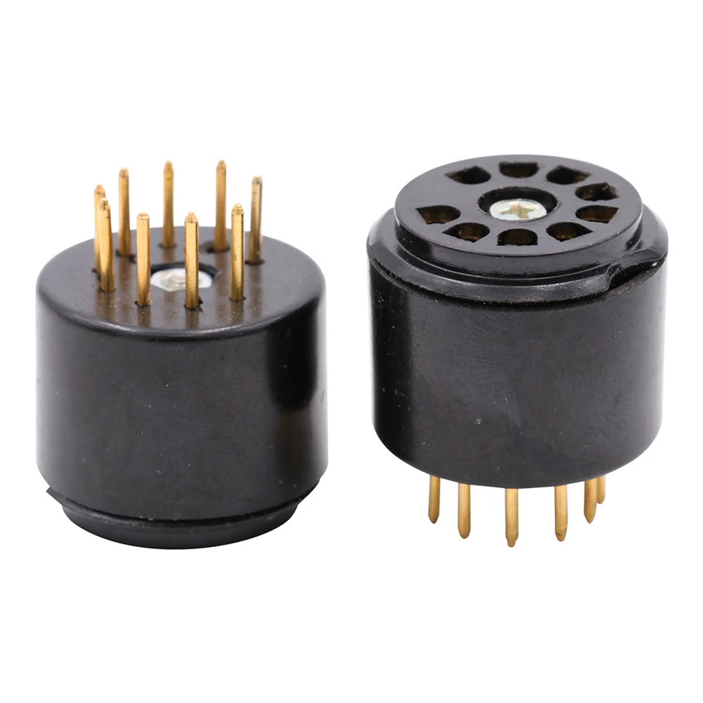 Тестирование розетки для вакуумной трубки 9Pin 6DJ8 12AX7 ECC83 B339 CV492 6L13 12AU7 ECC82 B329 Hifi