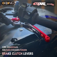 motorcycle accessories extendable brake clutch levers cbr600 rr handbrake 03 04 05 06 for honda cbr600rr 2003 2004 2005 2006