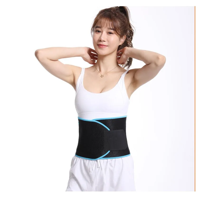 

Спортивный Регулируемый Противоскользящий Дышащий Пояс для поддержки талии для упражнений, фитнеса, бега, тенниса, гольфа, тяжелой атлетики