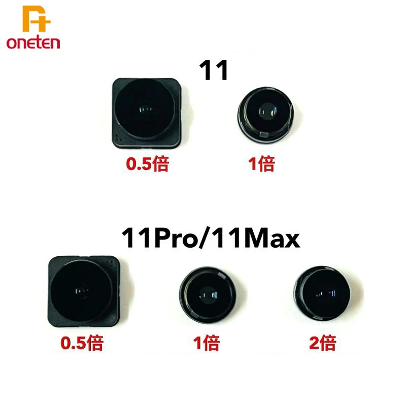 

Front/Back Camera Blue Light Bead Lens For iPhone 12 13 14 11 Pro X XS Max XR 7 8 Plus Mobile Phone Replacement Repair Parts