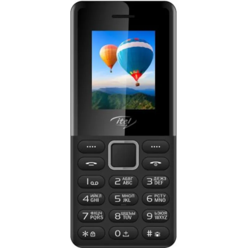 Мобильный телефон ITEL IT2163R Elegant Black/черный |