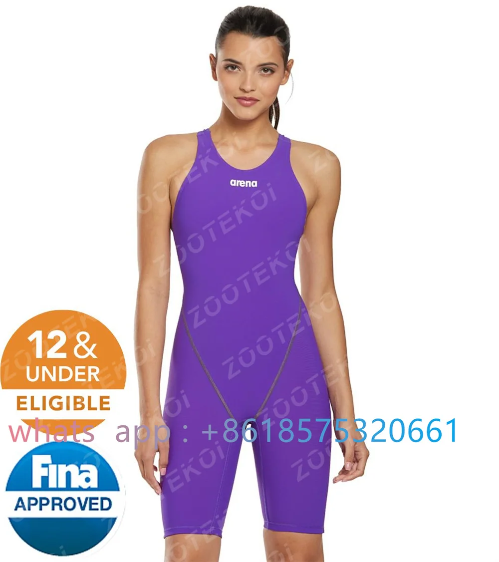 2023 Swimsuit Girs Triathlon Multifunctional Ergonomic Swimwear Teenager Open Water Pro Sports Training Race Swimming Suit