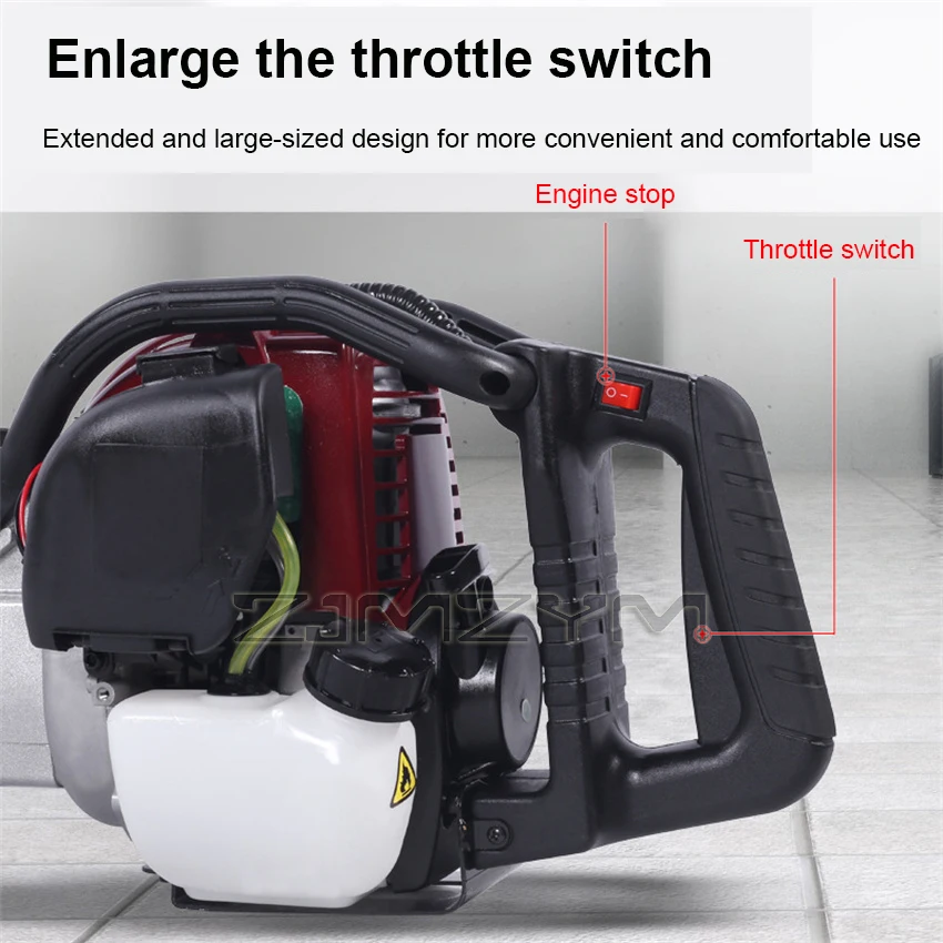 Четырехтактная бензиновая дрель ударная электрический молоток для скального