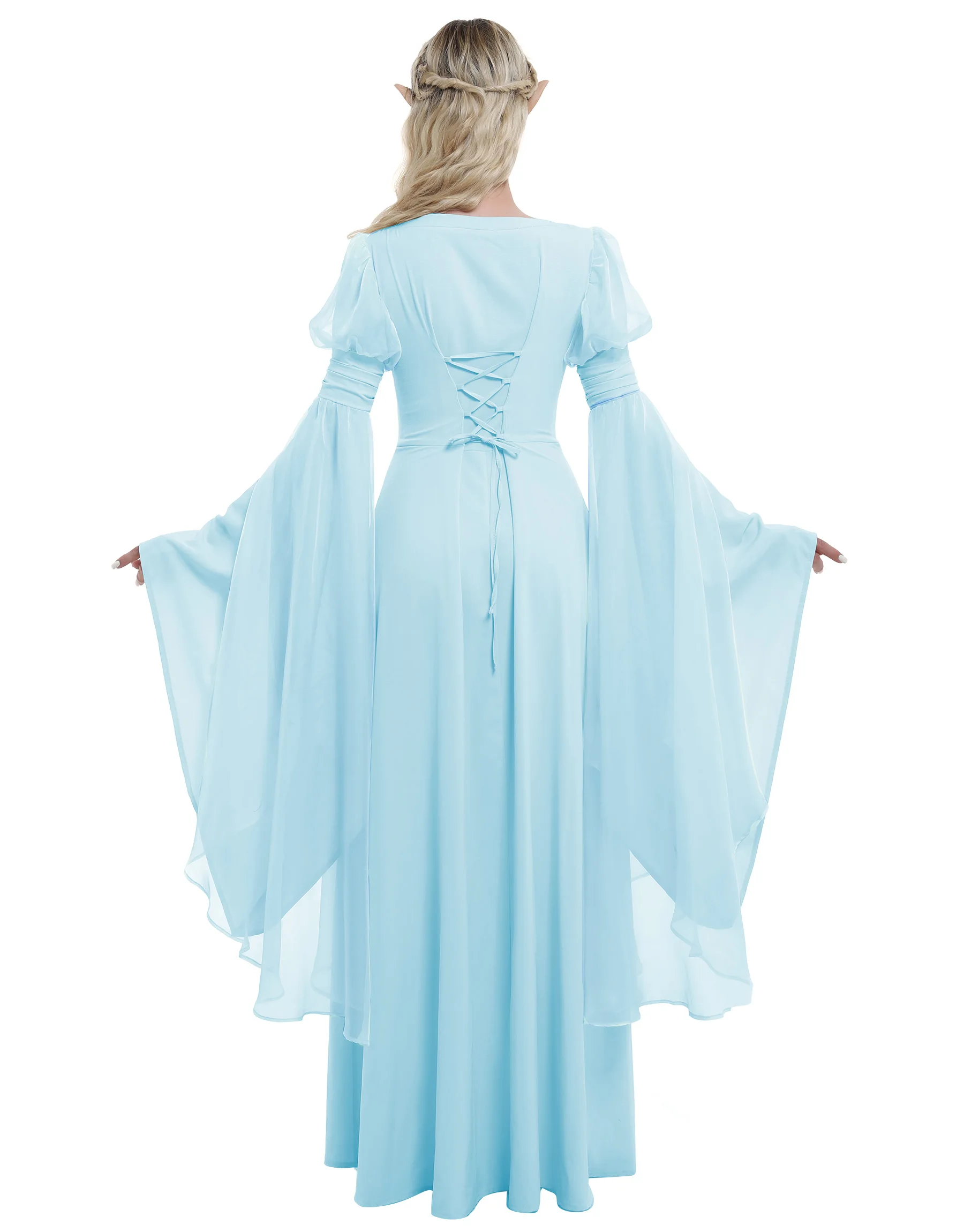 Женское длинное платье в стиле ретро