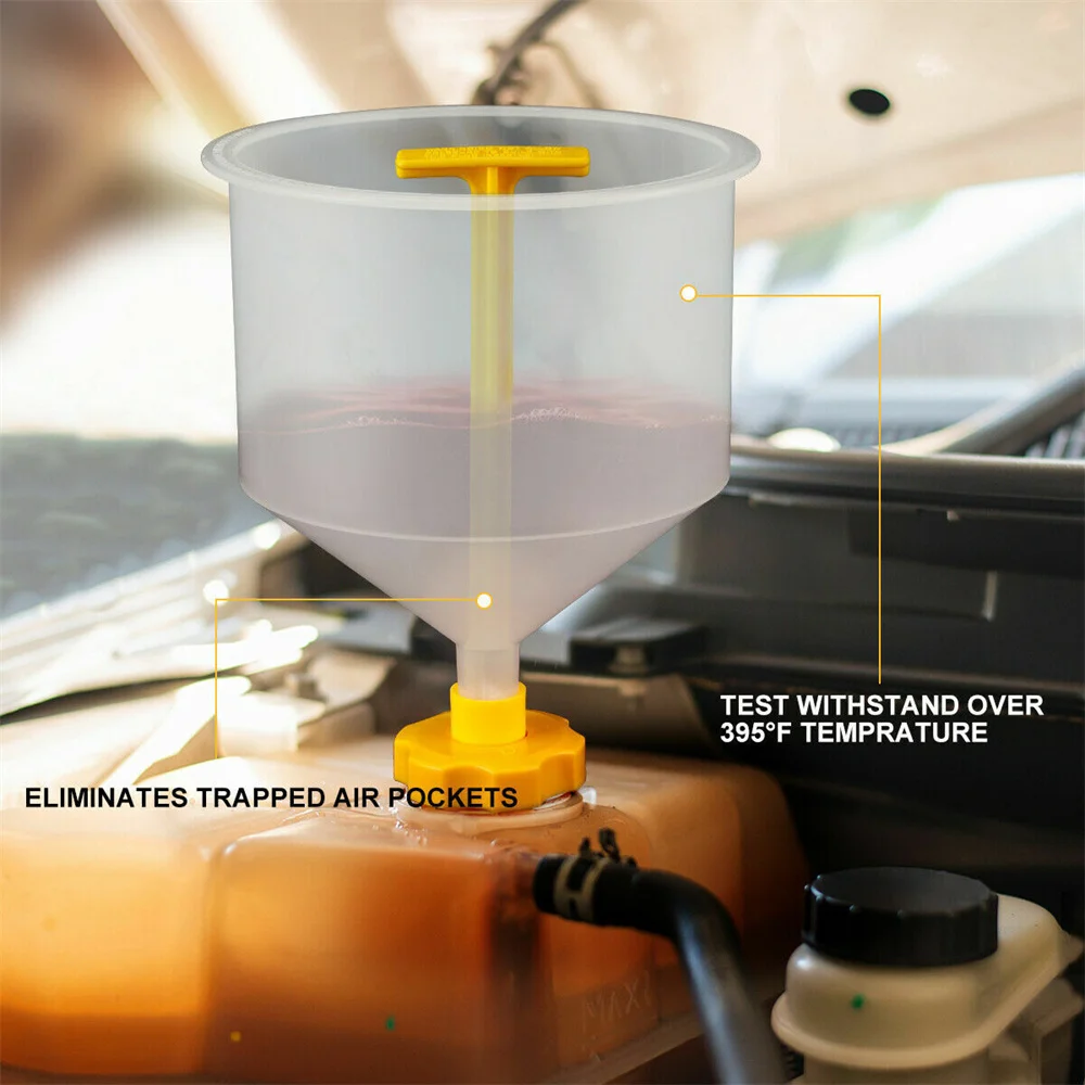 15 шт. комплект воронки для охлаждающей жидкости заправки радиатора автомобиля