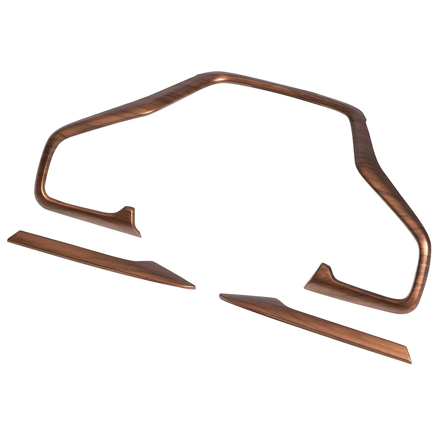 Автомобильная персиковая текстура древесины чехол на руль наклейка отделка