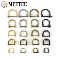 meetee 4pcs id1315182025mm metal o d ring screws buckle handbag connection bag hardware clasp hook accessories g7 1 h6 3