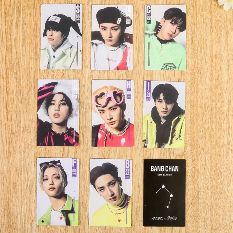 8PCS/Set KPOP Stray Kids Group Photo Cards Album Oddinary LOMO HD Printed Photocards Card For Fans Collection Postcard |