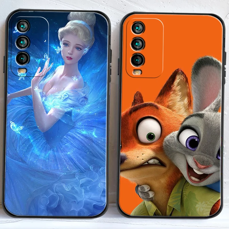 

Disney Cartoon Phone Cases For Xiaomi Redmi Note 9 7A 9A 9T 8A 8 2021 7 8 Pro Note 8 9 Note 9T Cases Back Cover Funda