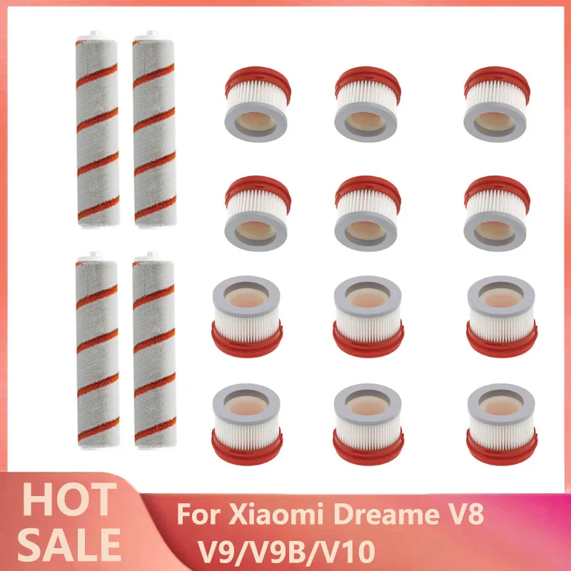Hepa-фильтр для Xiaomi Dreame V8/V9/V9B/V10 беспроводной пылесос роликовая щетка пола запасные