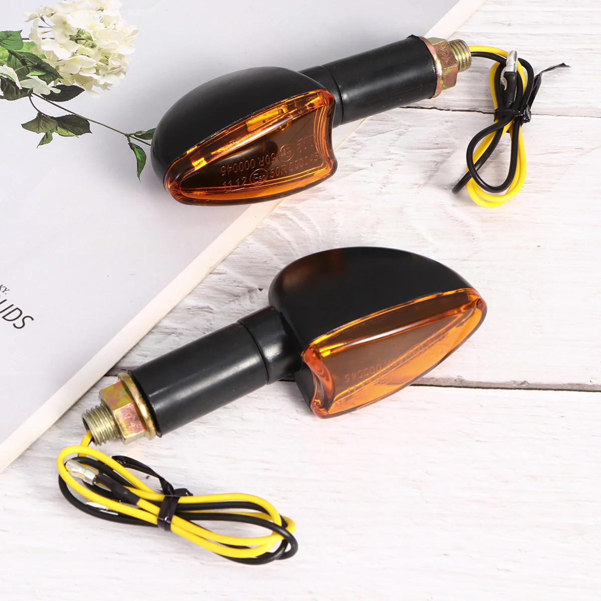 

4 шт., указатели поворота на руль, 12 В