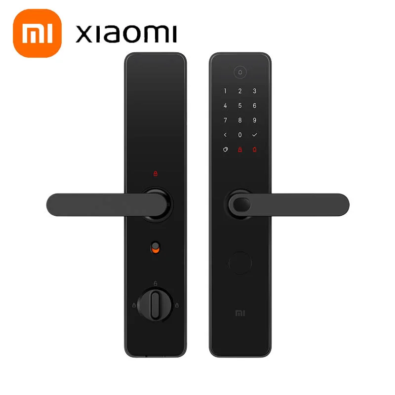 

Xiaomi Smart Door Lock 1S XMZNMS08LM 3D Semiconductor Fingerprint Recognition Electronic Doorbell Work With Mi Home App Homekit