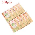 100 шт.упак. зубочистка из натурального бамбука прочный деревянный стоматологический бамбук лучший выбор для дома ресторан отеля Продукты зубочистки инструменты