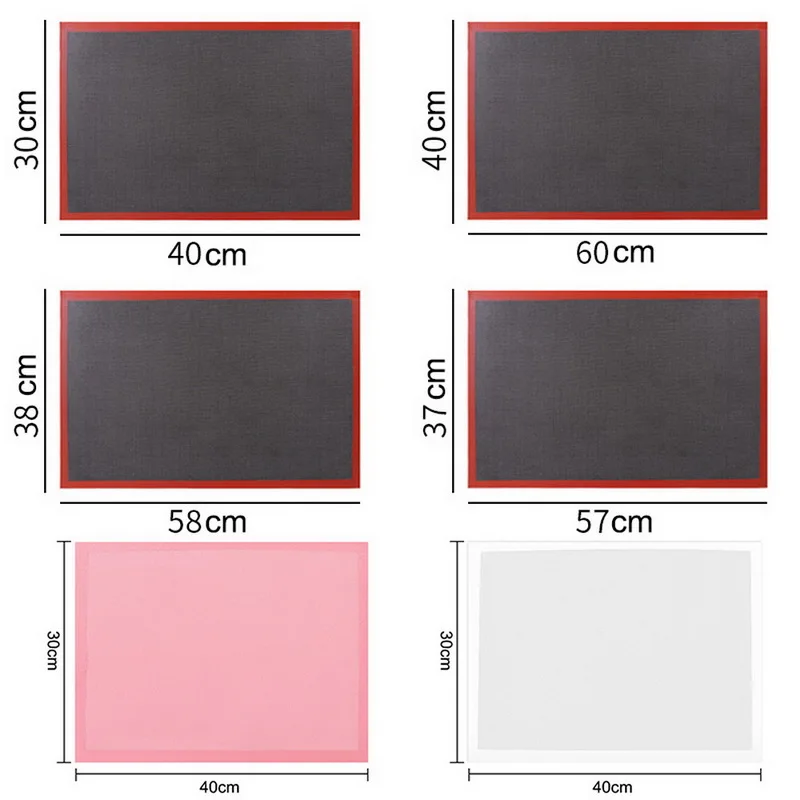 Перфорированный силиконовый коврик для выпечки антипригарный духовки подкладка