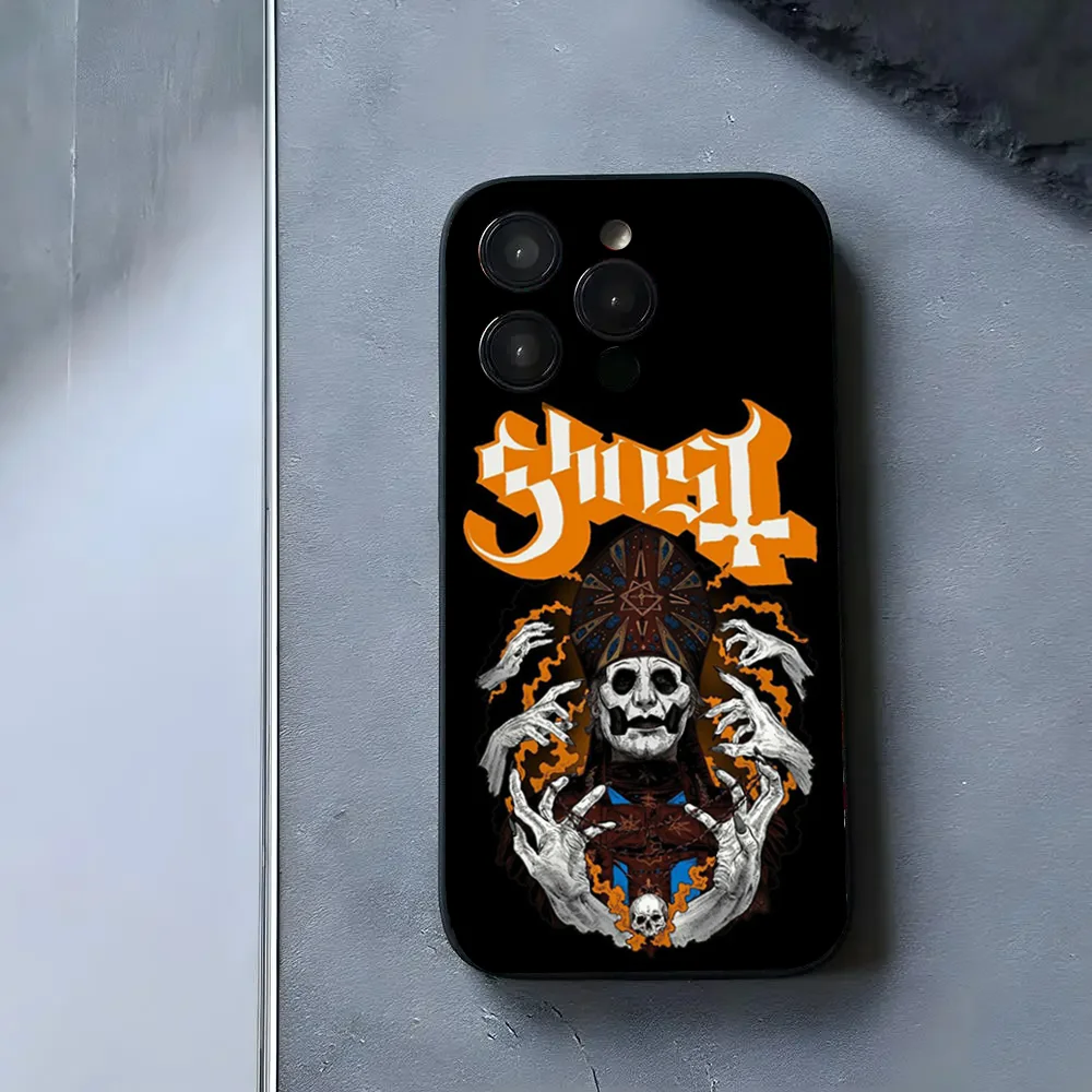 Чехол для телефона G-Ghost Heavy Metal Band Iphone 15 11 13 14 Pro Max 7 8 Plus X Xr Xs Se2020 12 mini Cover Case