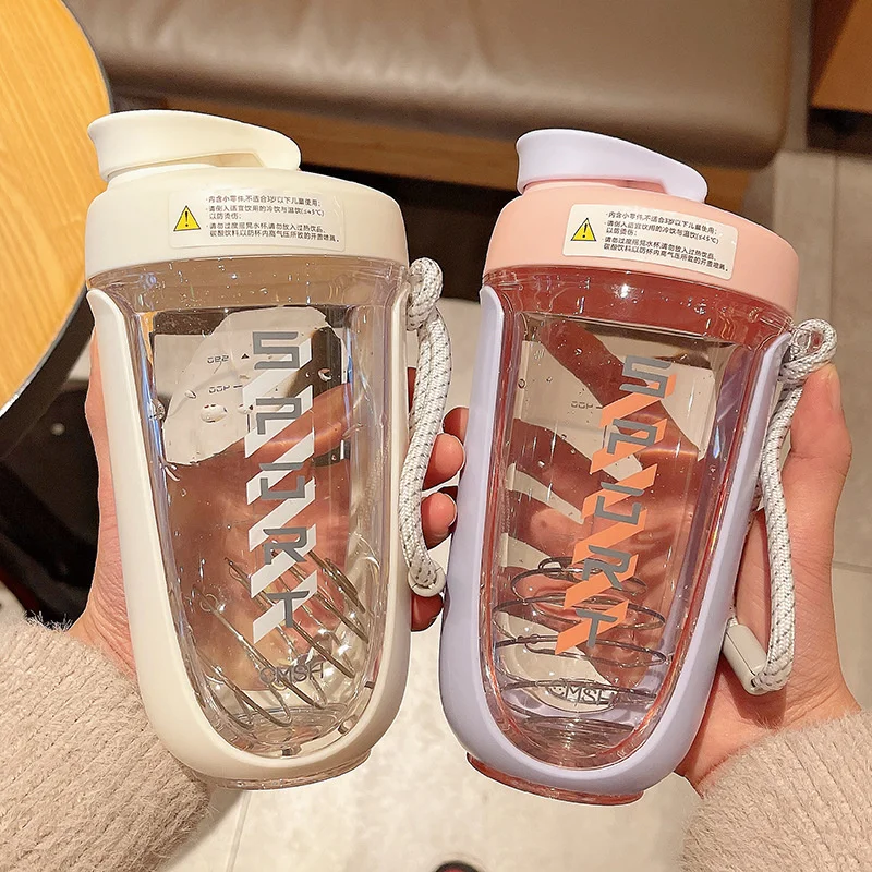 

Спортивный шейкер, бутылка с проволочным венчиком, шарики 550 мл, для кофе, молока, белкового смешивания, бутылки для фитнеса, тренажерного за...