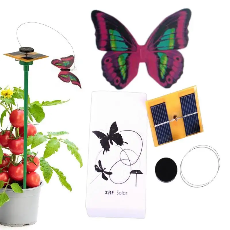 

Flying Butterfly Decor Outdoor Flying Butterfly Science And Education Simulation Butterfly Stakes Intelligent Sensor Control