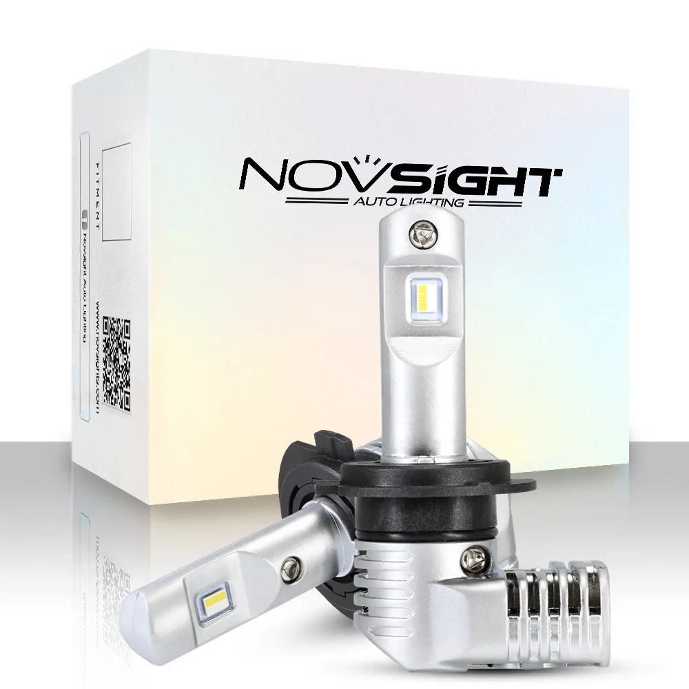 

NOVSIGHT H7 светодиодный H4 Автомобильные фары H11 H16JP 9005 9006 9012 P13 PSX24W PSX26W светодиодный автомобильный фонарь 50 Вт 10000LM 6500K