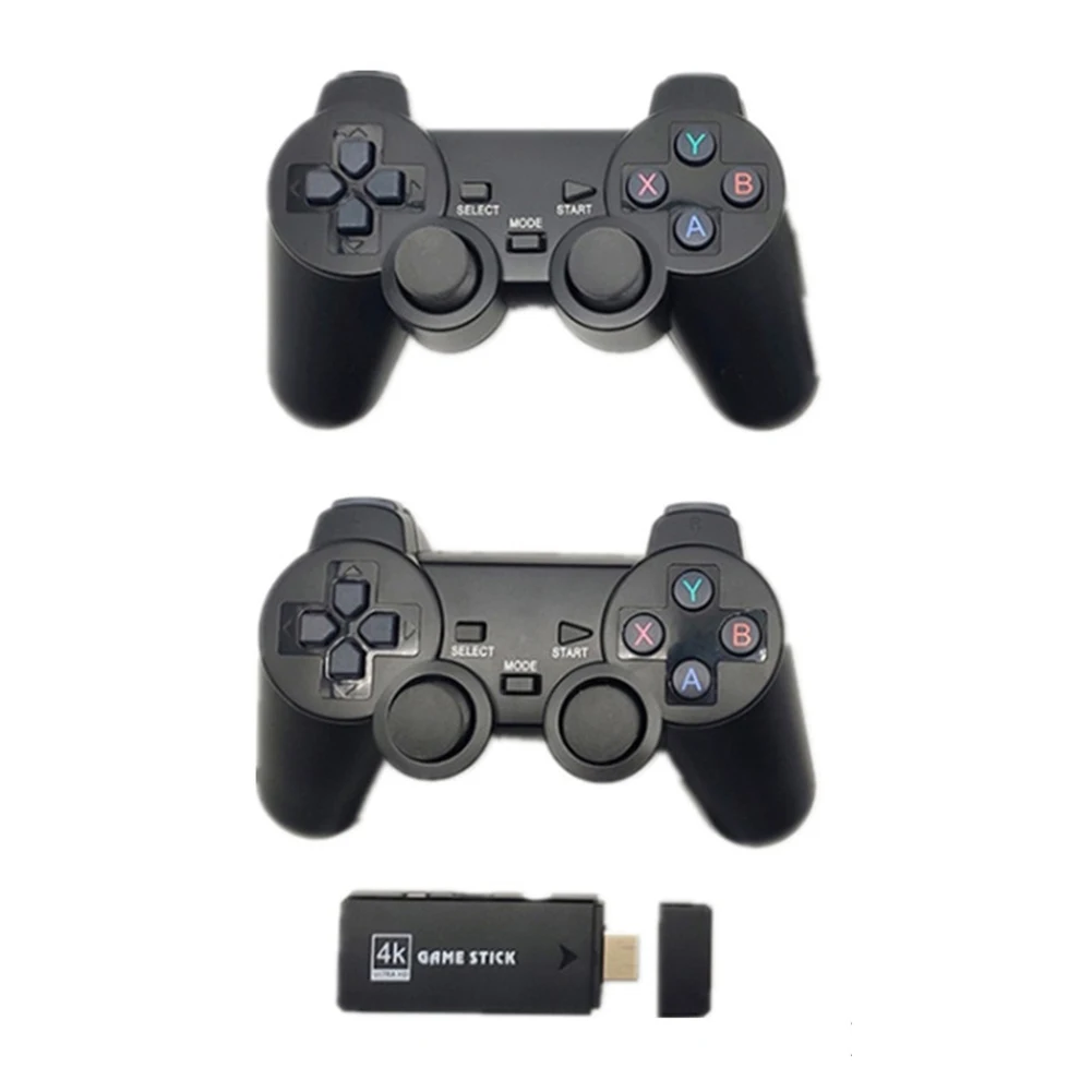 

4K 2.4GHz Video Game Console Dual Wireless Controller for MAME/FC/GB/MD Emulator for Children Festival Present