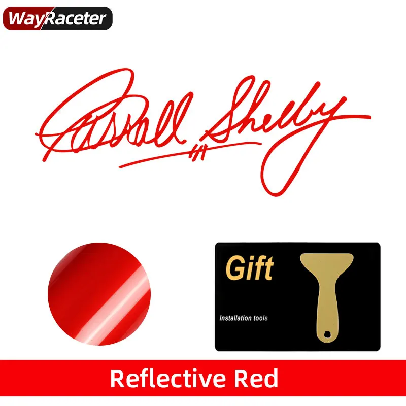 

Интерьер автомобиля, зеркало заднего вида, оконная наклейка, фирменная наклейка на задний багажник, наклейка Carroll Shelby для Ford Mustang AC Corba, аксессуары