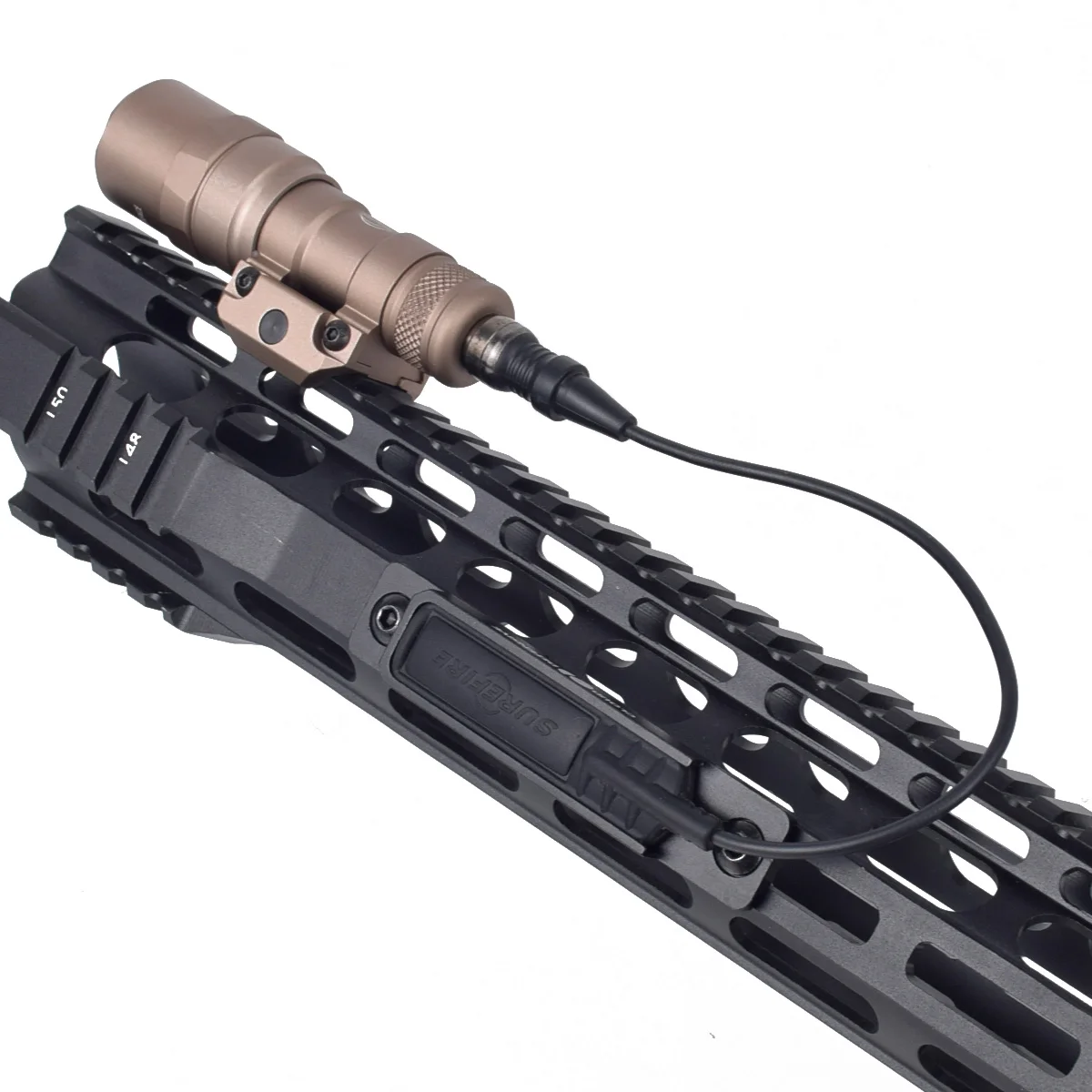 

Hunting Light Control System LCSMK1 LCS M-lok Integrated Cable Channels for Surefire M300 M600 M400 Flashlight gun accessories