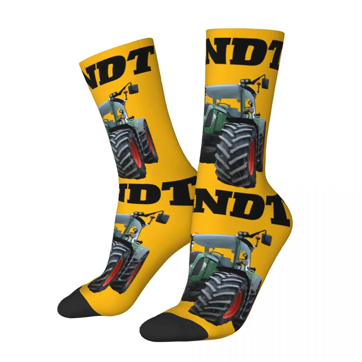 Сумасшедшие компрессионные немецкие Тракторные носки Fendt для мужчин Harajuku